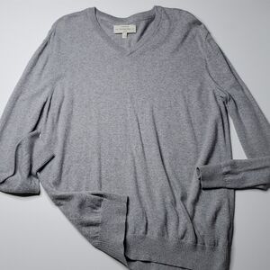 Hawker Rye Mens Cotton & Cashmere Sweater Large